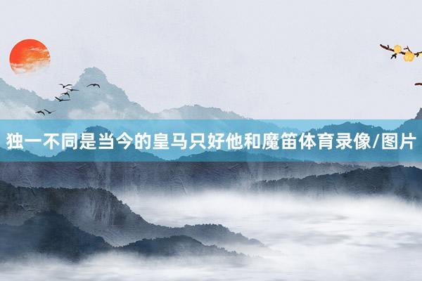 独一不同是当今的皇马只好他和魔笛体育录像/图片