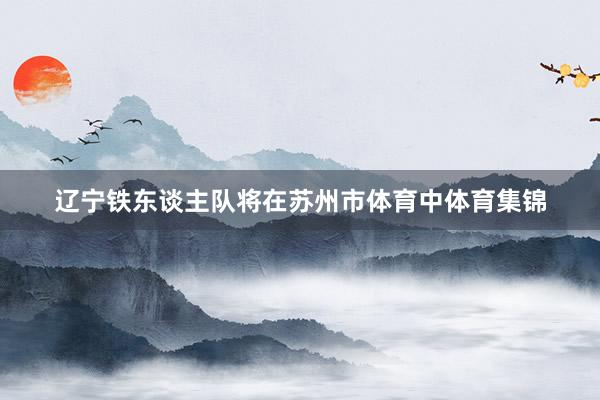 辽宁铁东谈主队将在苏州市体育中体育集锦