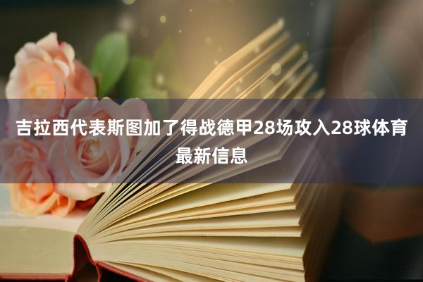 吉拉西代表斯图加了得战德甲28场攻入28球体育最新信息