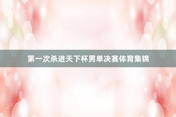 第一次杀进天下杯男单决赛体育集锦